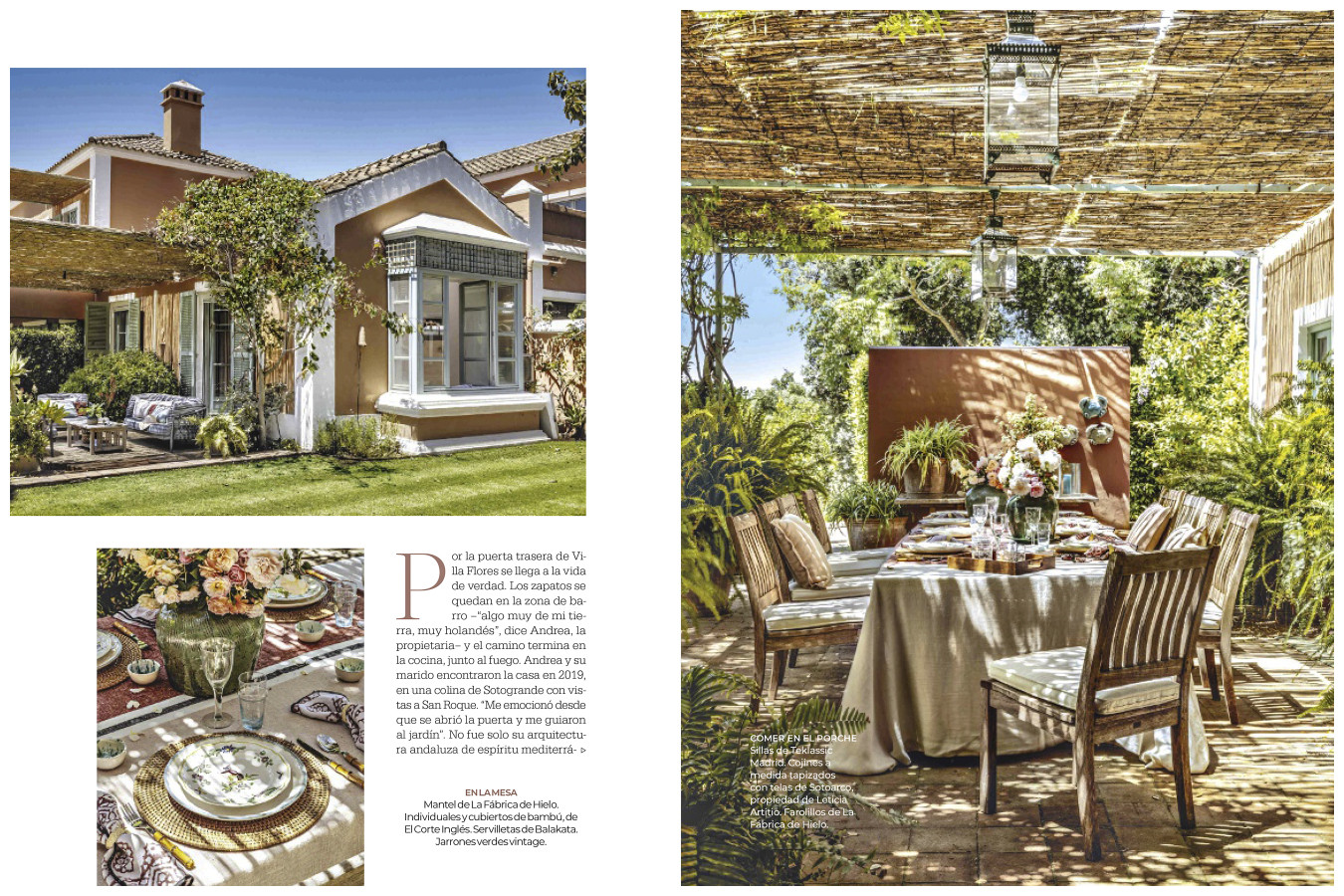 Photo production in Cadiz for El Mueble Magazine