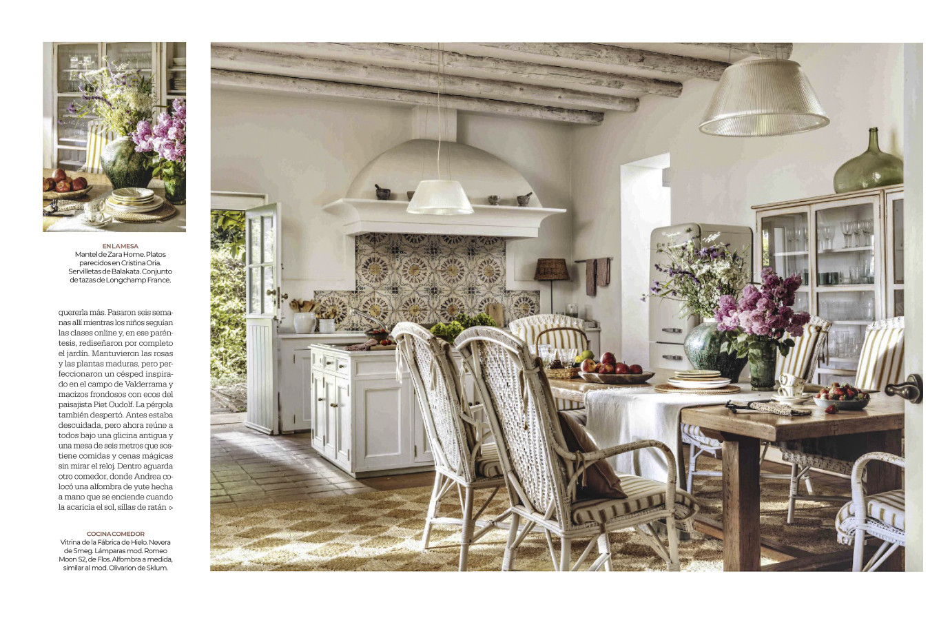 Photo production in Cadiz for El Mueble Magazine