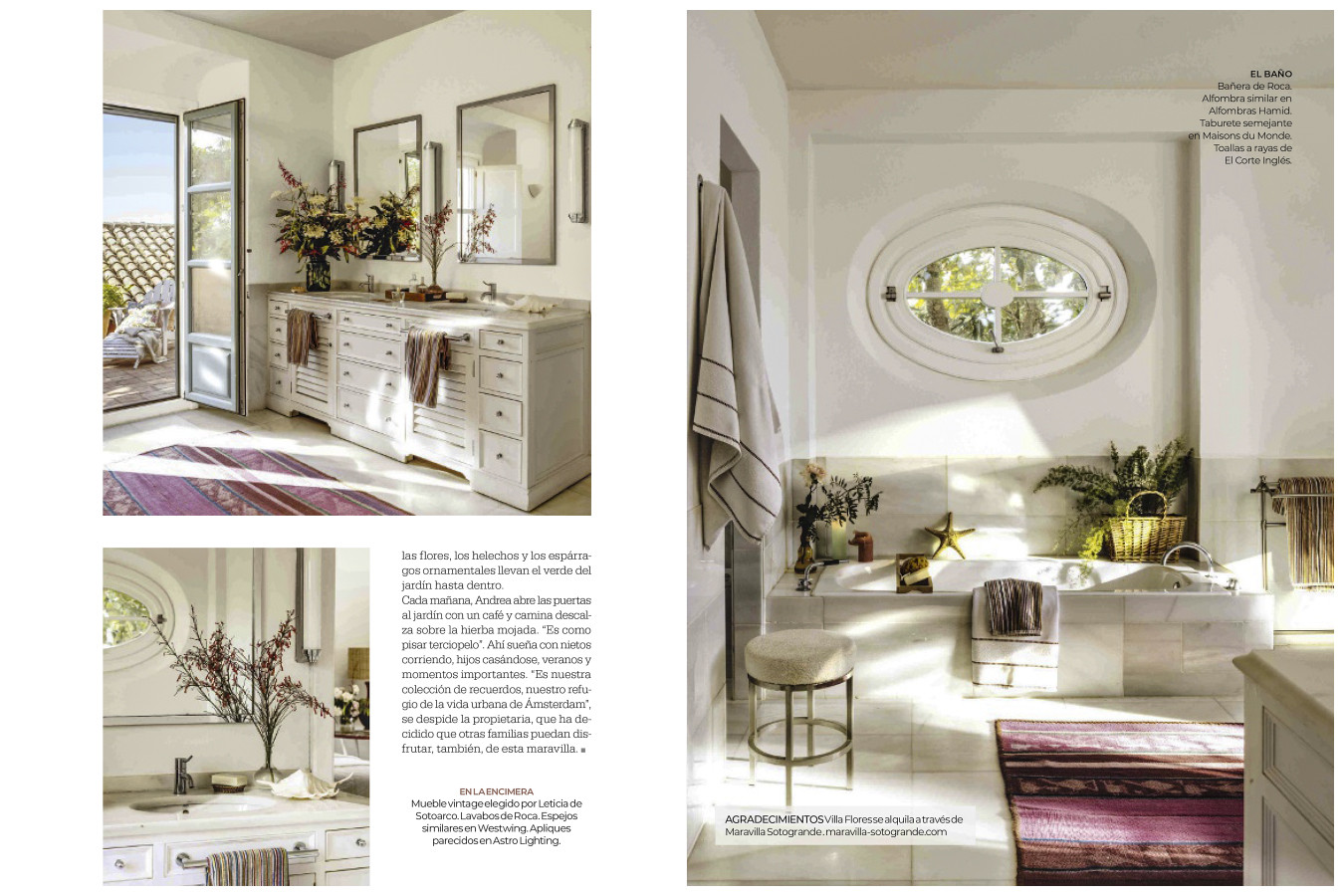 Photo production in Cadiz for El Mueble Magazine